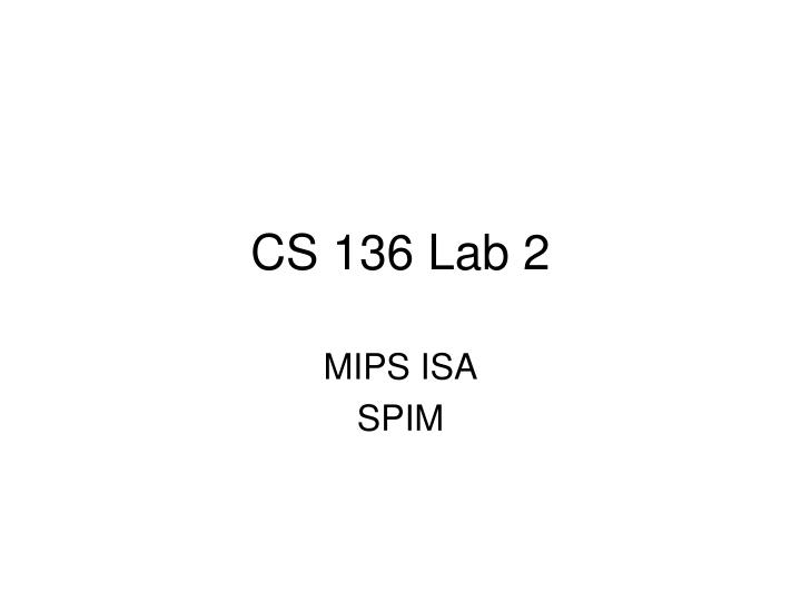 cs 136 lab 2
