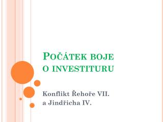 po tek boje o investituru
