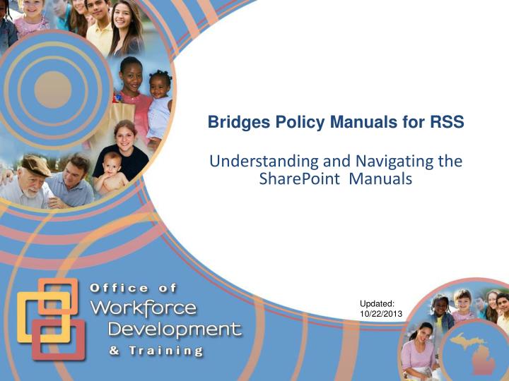 bridges policy manuals for rss