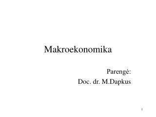makroekonomika