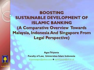 Agus Triyanta Faculty of Law, Universitas Islam Indonesia