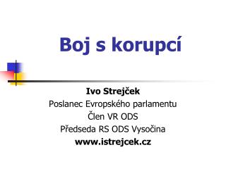 boj s korupc