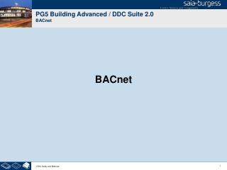 pg5 building advanced ddc suite 2 0 bacnet