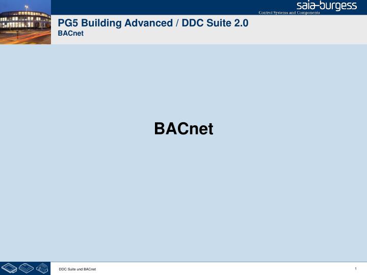 pg5 building advanced ddc suite 2 0 bacnet