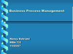 Business Process Management - slide 1