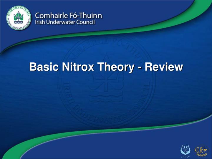 basic nitrox theory review
