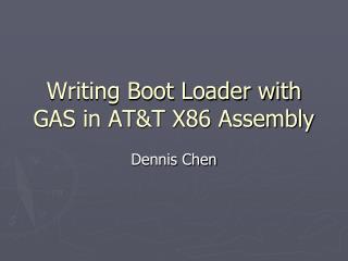 Writing Boot Loader with GAS in AT&amp;T X86 Assembly