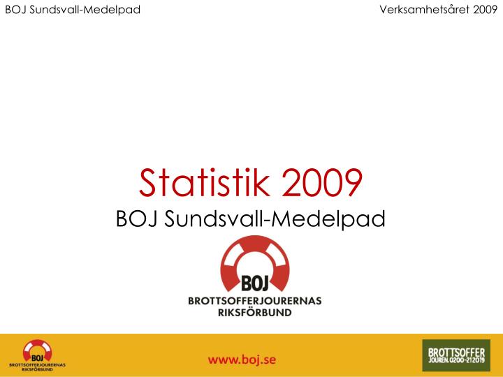 statistik 2009