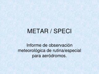 metar speci