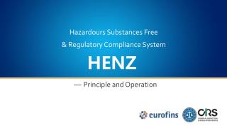 &amp; Regulatory Compliance System