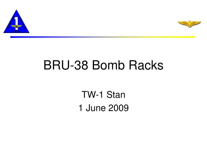 bru 38 bomb racks