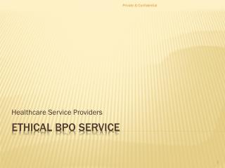 Ethical BPO Service