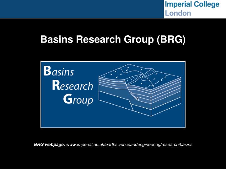 basins research group brg