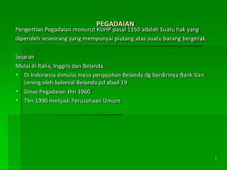 pegadaian