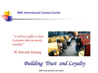 BNK International Contact Center