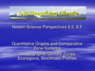 3.20 Describing Climate