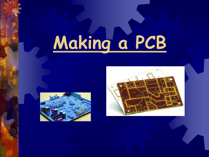 making a pcb