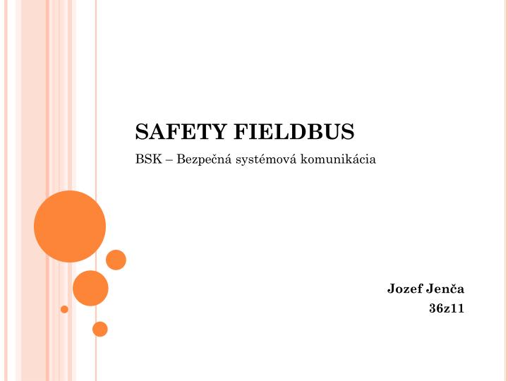 safety fieldbus
