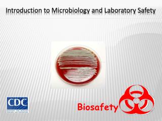 Introduction to Microbiology and Laboratory Safety