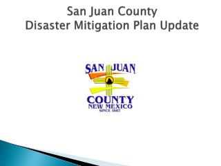 San Juan County Disaster Mitigation Plan Update