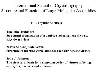 Eukaryotic Viruses