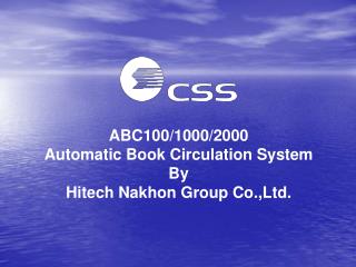 ABC100/1000/2000 Automatic Book Circulation System By Hitech Nakhon Group Co.,Ltd.
