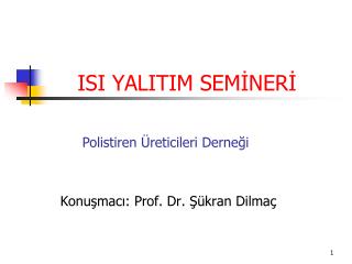 isi yalitim sem ner
