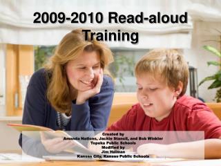 2009-2010 Read-aloud Training
