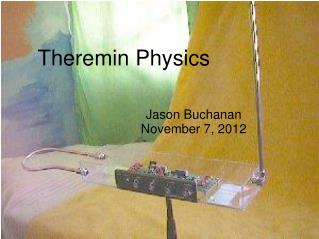 Theremin Physics