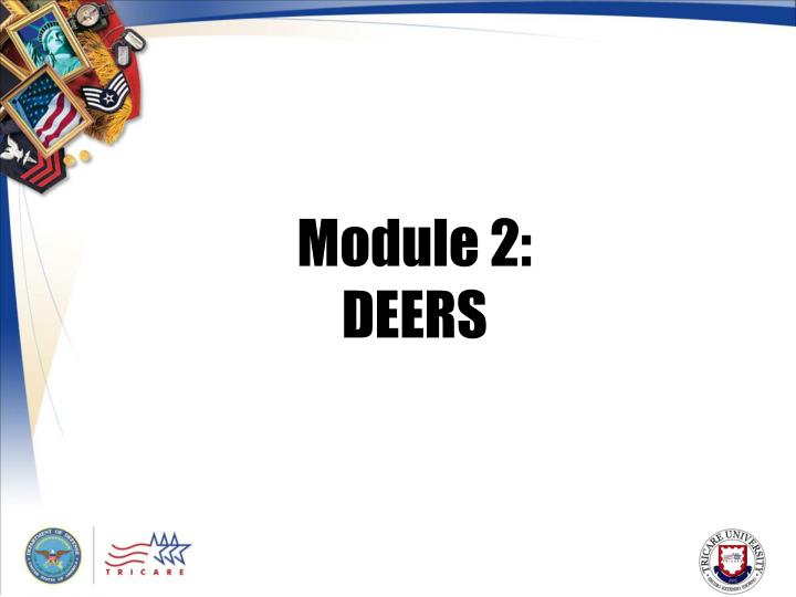 module 2 deers
