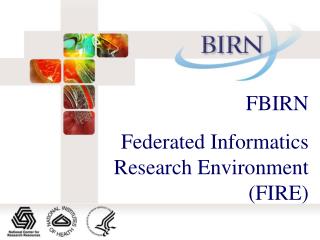 FBIRN Federated Informatics Research Environment (FIRE)
