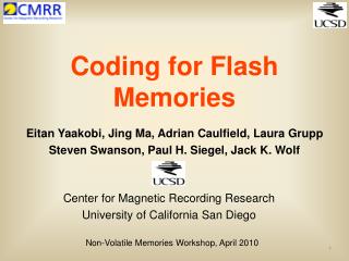 Coding for Flash Memories