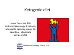 Ketogenic diet - slide 1