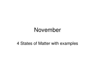 november