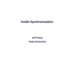 Inside Synchronization