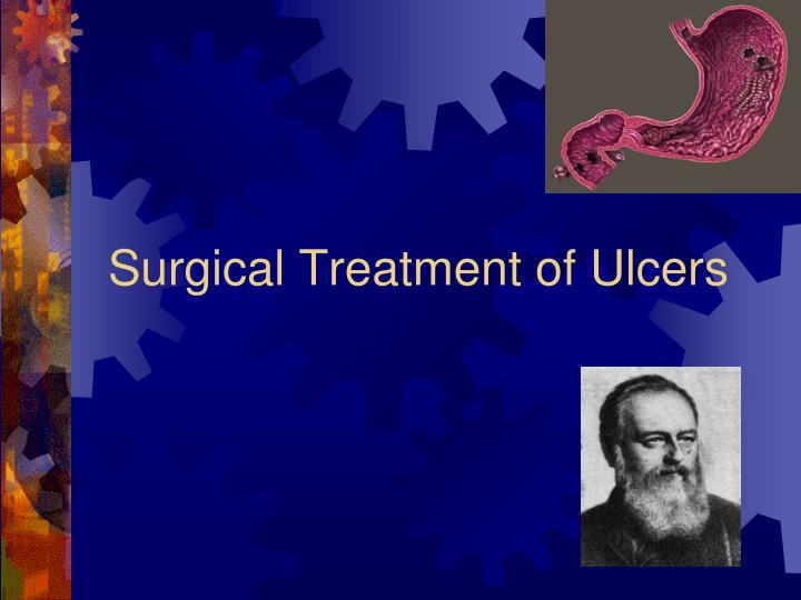 surgical treatment of ulcers