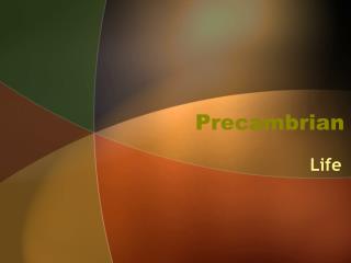 Precambrian