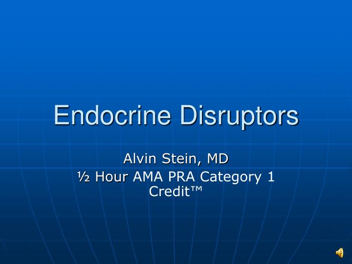 endocrine disruptors