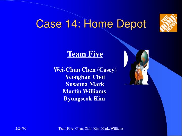 case 14 home depot