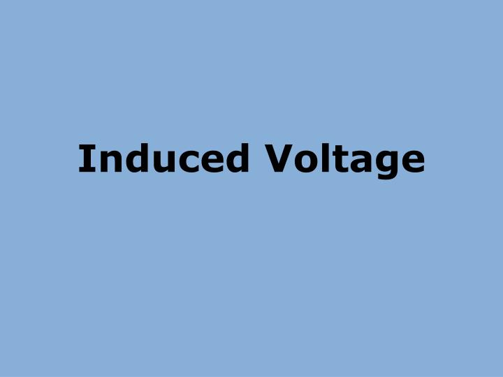induced voltage