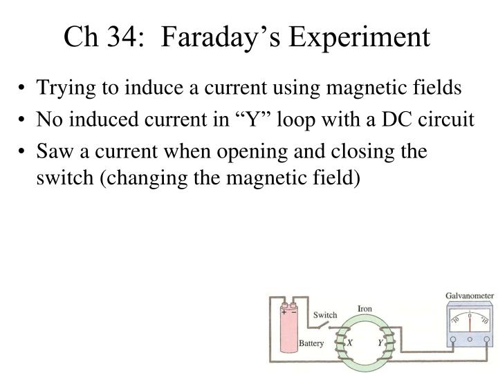 ch 34 faraday s experiment