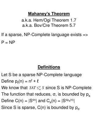 If a sparse, NP-Complete language exists =&gt; P = NP