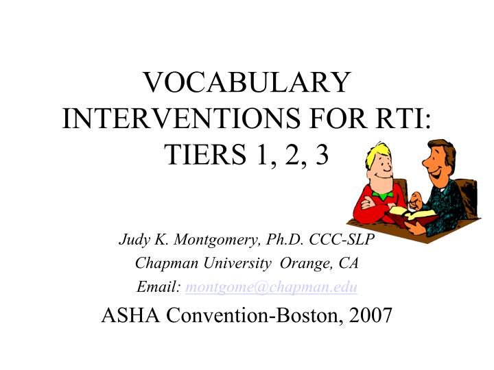 vocabulary interventions for rti tiers 1 2 3