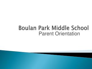 Boulan Park Middle School