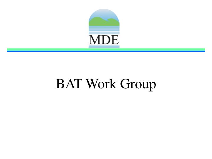 bat work group