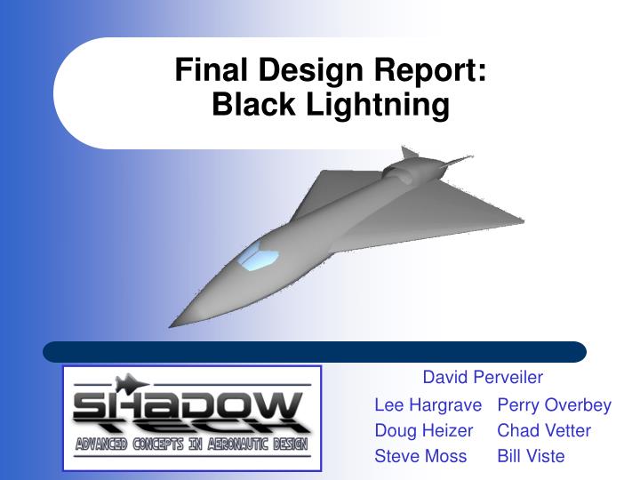 final design report black lightning