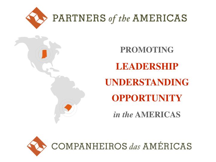 promoting leadership understanding opportunity in the americas