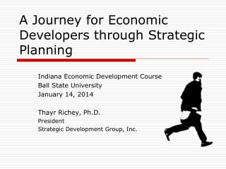 A Journey for Economic Developers through Strategic Planning