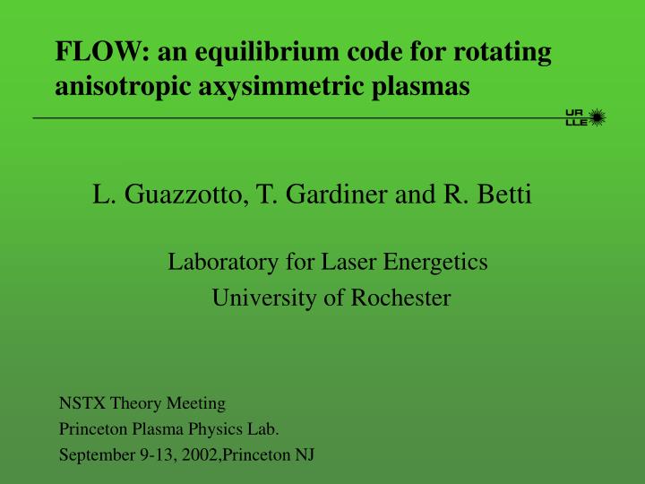 flow an equilibrium code for rotating anisotropic axysimmetric plasmas