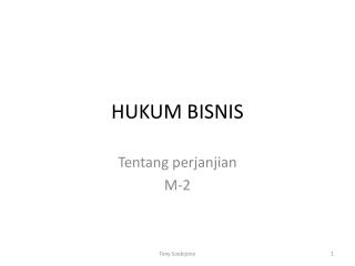 hukum bisnis